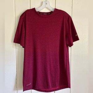 Russel dri power activewear tee- Maroon